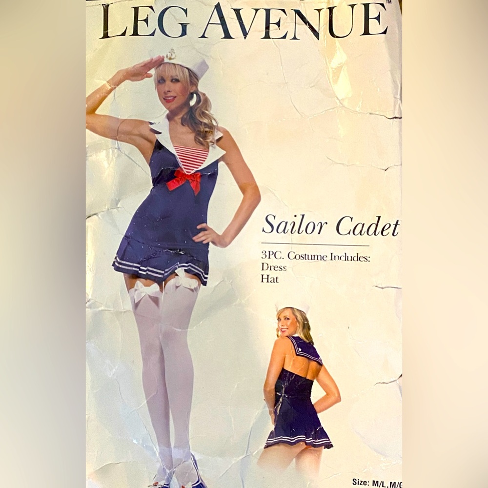 Sailor cadet costume